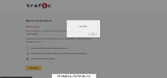 xss trafic.ro lista mea.